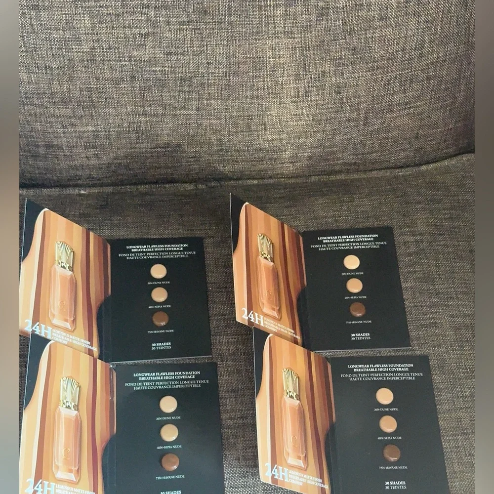 Christian Louboutin Teint Fétiche Le Fluide Liquid Matte Foundation Samples$80